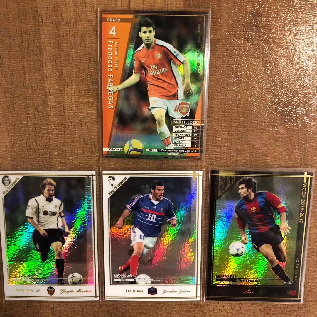 wccf セスク オリカ メンディエタ ジダン フィーゴ おまけ付き - メルカリ