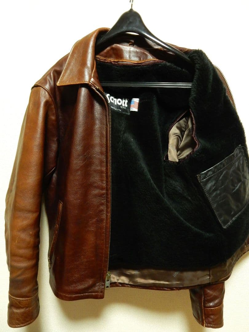 同時購入専用！レア品番ATV101！ショット襟付トラッカージャケット