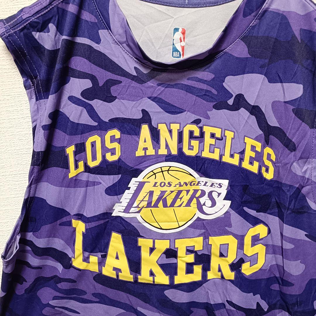 ❤NBA公認 レイカーズ レブロン・ジェームズ 6番 迷彩 タンクトップ