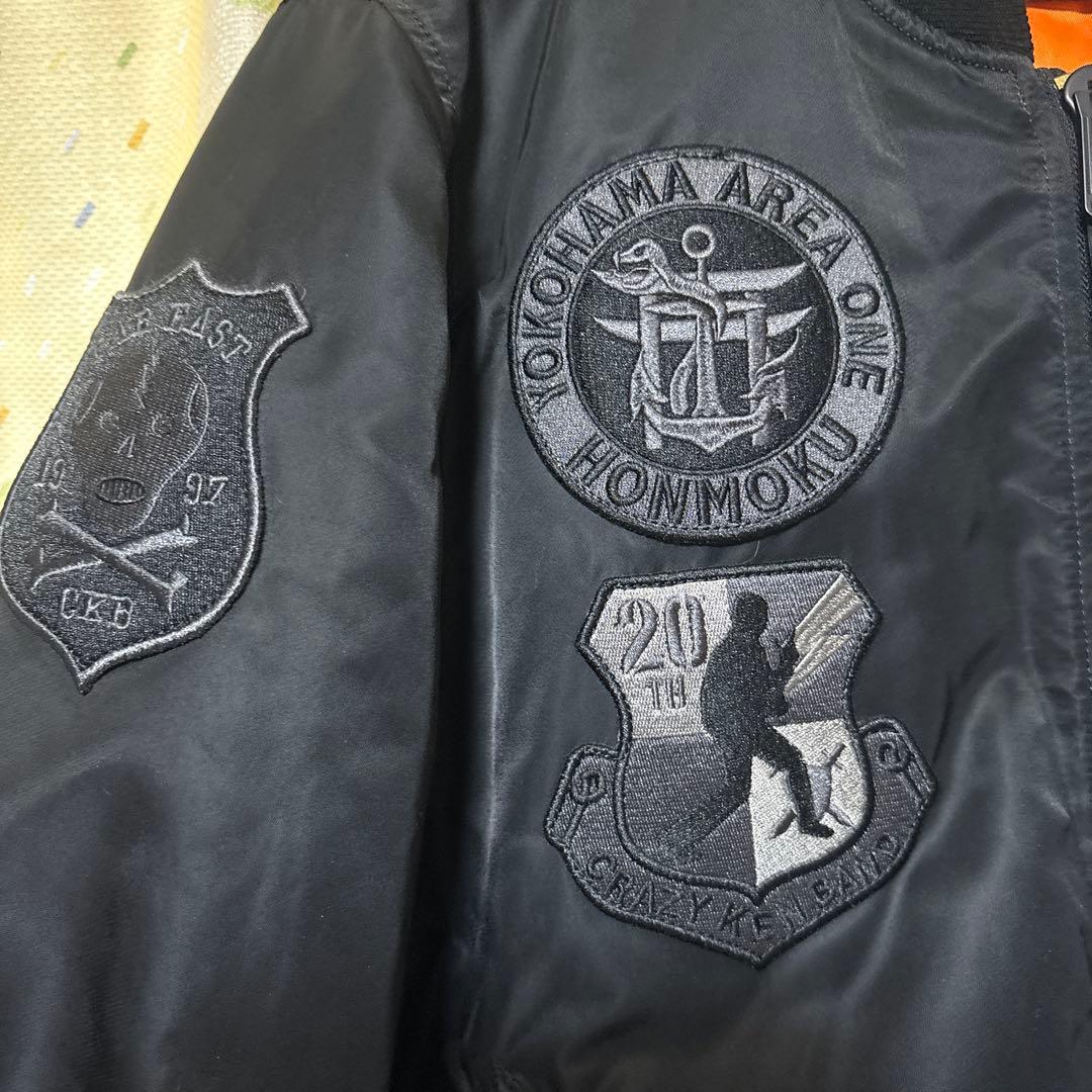 クレイジーケンバンド　20th アルファインダストリーズコラボMA-1