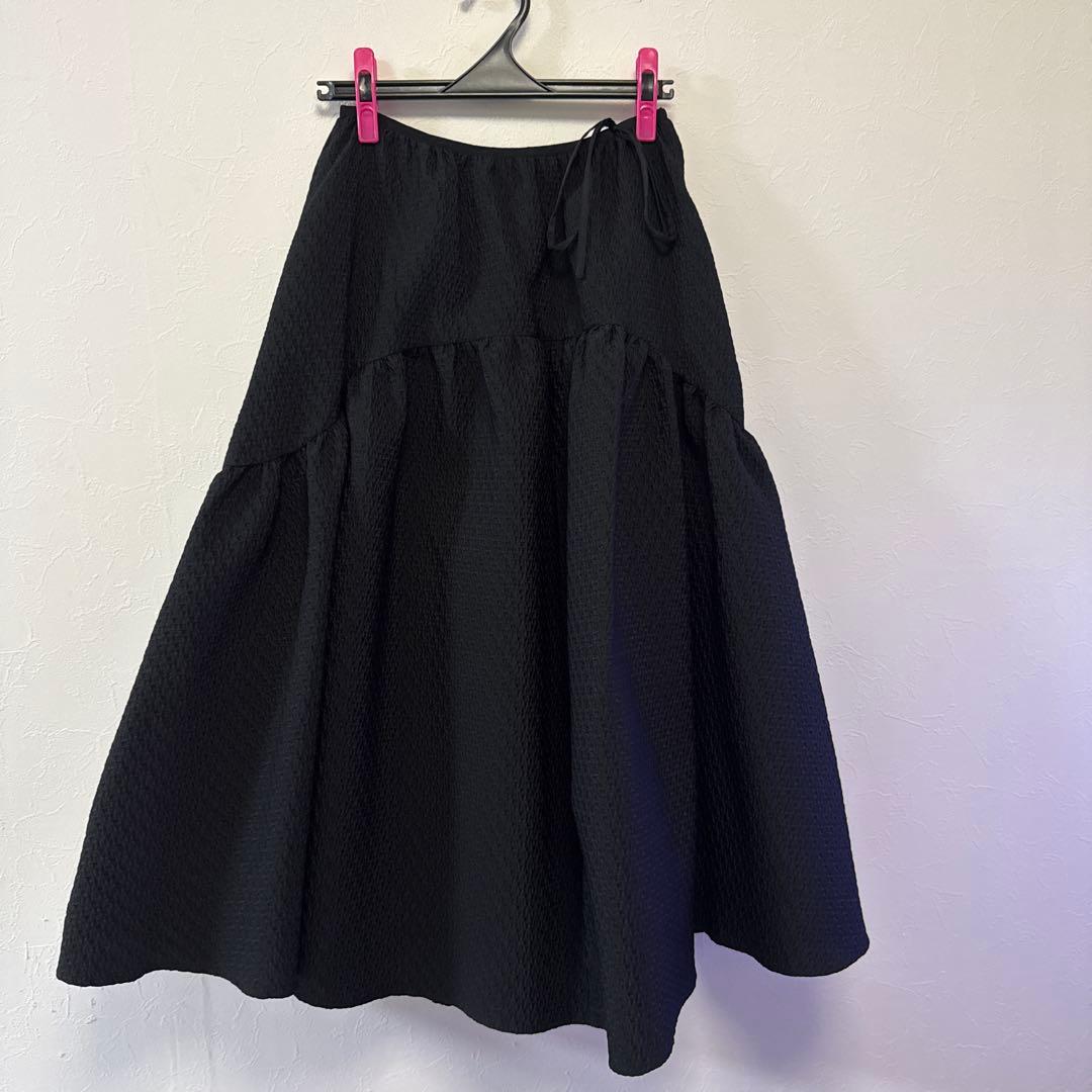 bluelea ジャガードスカート　ブラック　サイズ36 2026年最新】bluelea スカートの人気アイテム - メルカリ
