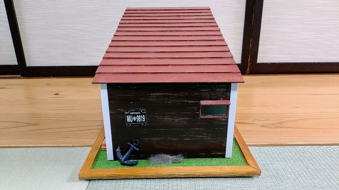 1/18 ジオラマ ミニカー ガレージ 車庫 納屋 ドールハウス 即購入禁止