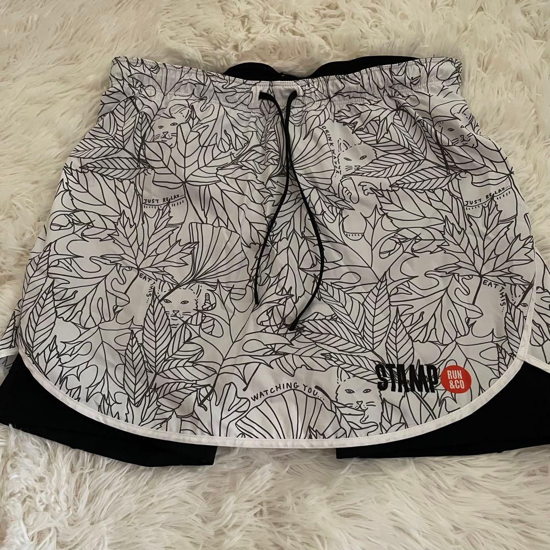 STAMP RUN＆CO スタンプ ランアンドコー ランスカ ランニングスカート