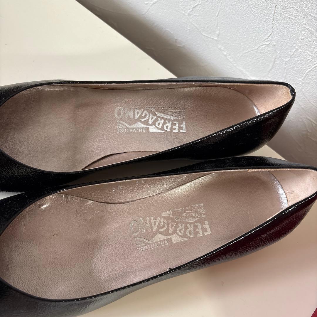 ♡新品Salvatore Ferragamo 23.5cm 歩きやすいパンプス♡