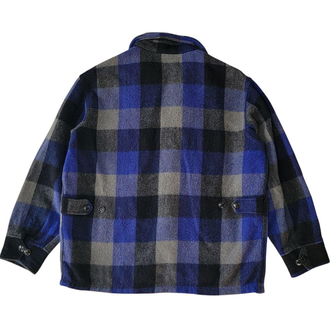 60S CHIPPEWA WOOLENS ブロックチェック スポーツジャケット - メルカリ