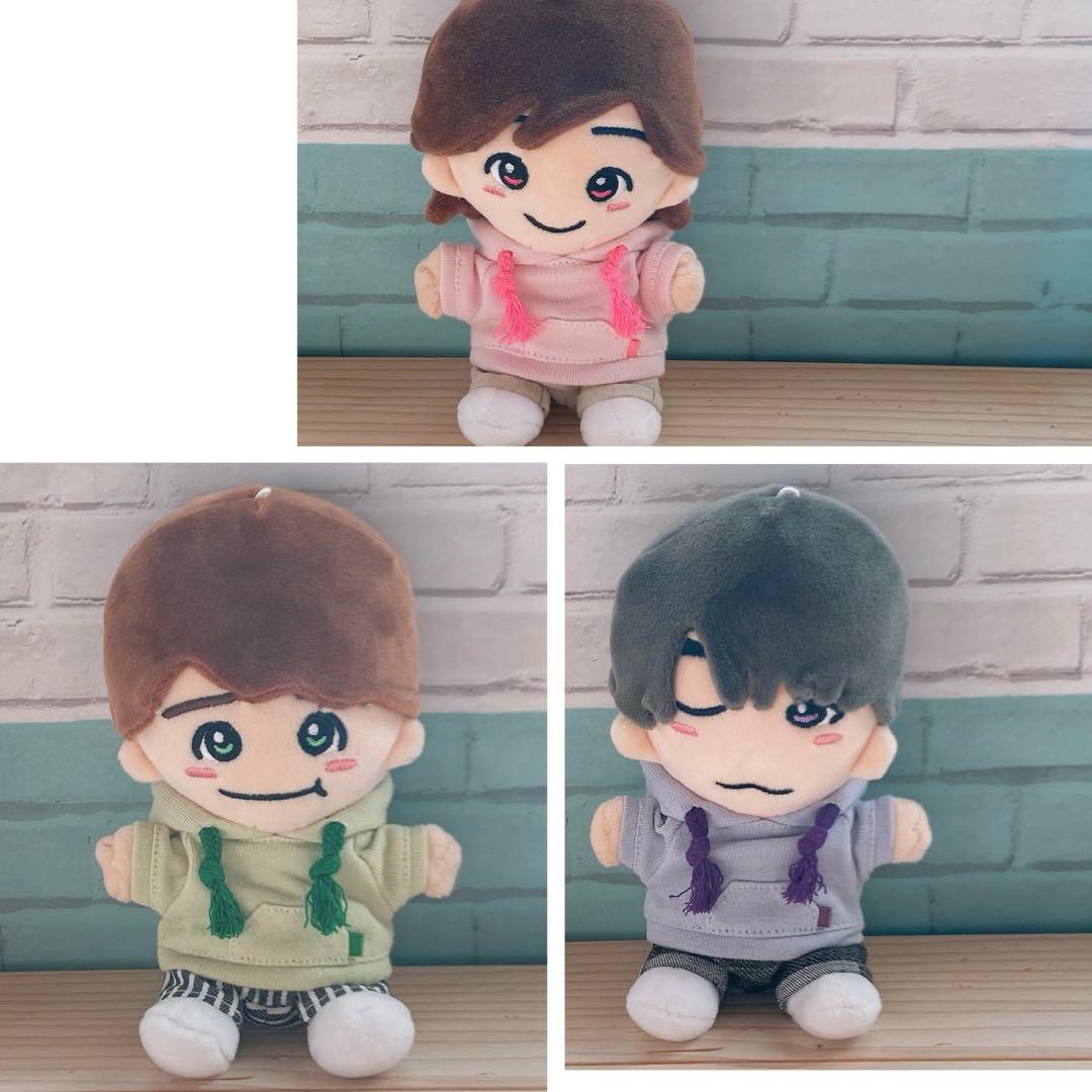 ぬい服 ちびぬい はぴぬい 服 パーカー ピンク - メルカリ