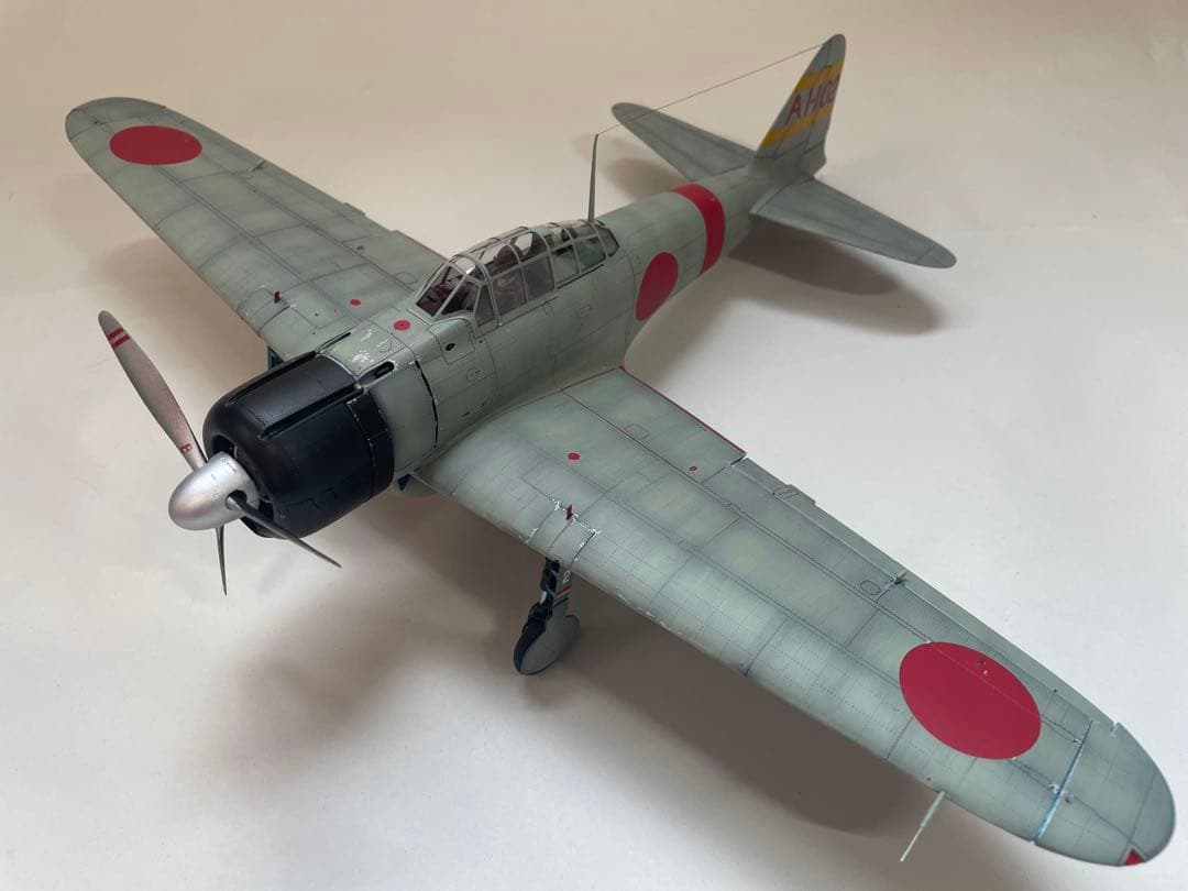 タミヤ1/32 三菱海軍零式艦上戦闘機21型完成品