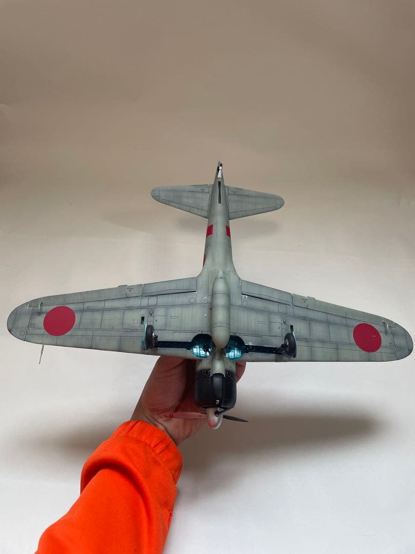 タミヤ1/32 三菱海軍零式艦上戦闘機21型完成品