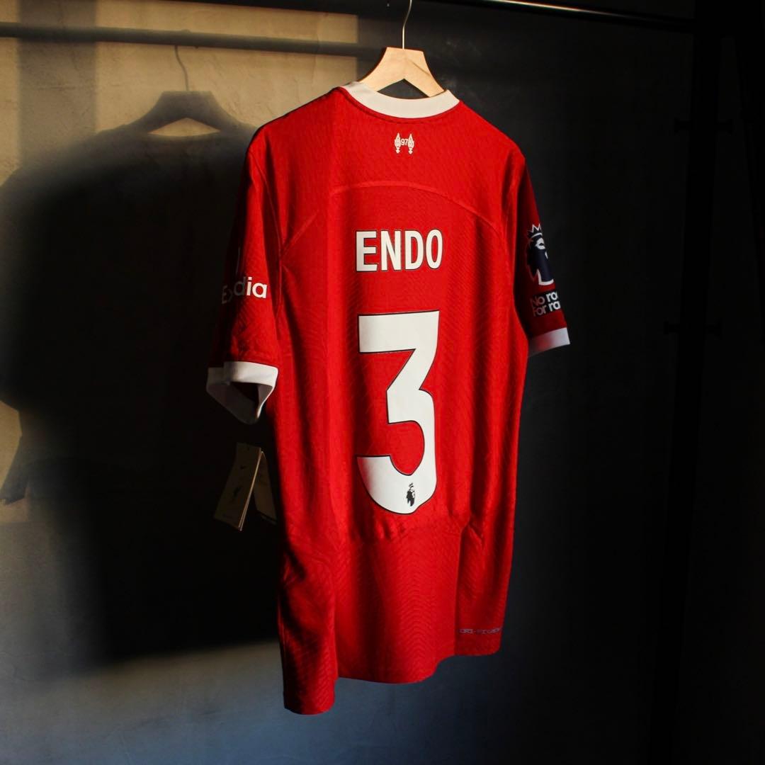 リバプール 23/24 ユニフォーム ホーム 正規品 オーセンティック 遠藤