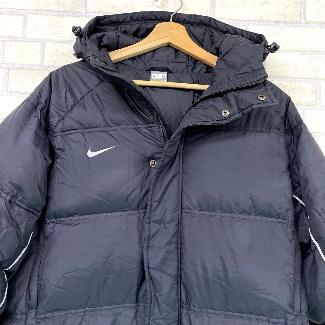 NIKE ナイキ ベンチコート ロング ダウンコート ブラック Mサイズ