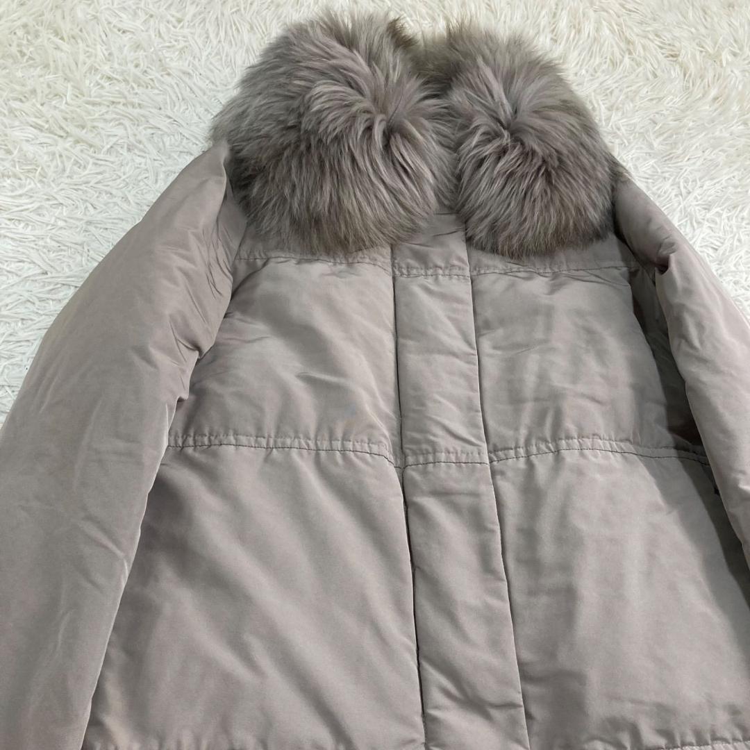 17432✨モンクレール BARDANE 滝沢眞規子着用 ファー ダウンコート