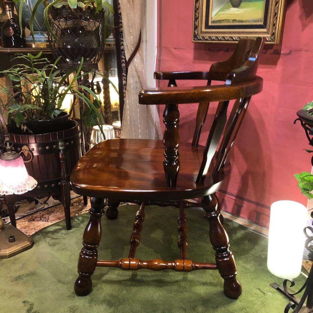 myg52 様専用 70,s ヴィンテージ L 2 ブナ無垢材 アームチェア - メルカリ