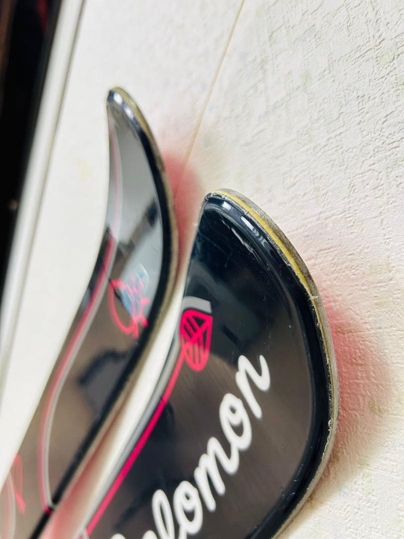 サロモン Le Ciel 141cm スキー板 ビンディング ストック セット