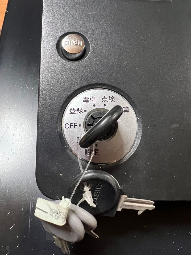 CASIO TE-309 レジスター，付属品あり - メルカリ