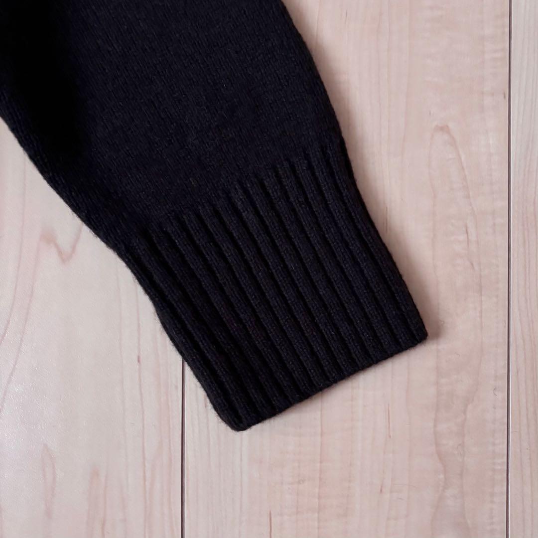 完売 23区 ウールカシミヤブレンドスタンドネックニット カシミヤ混