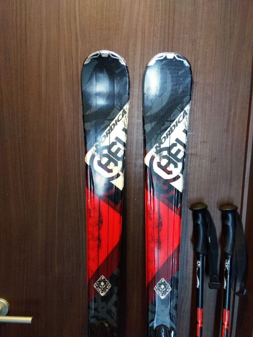 ハイエンド】NORDICA/学生・メンズ用/スキーセット/メンテ・WAX済み