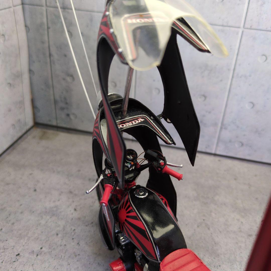 アオシマ製CBX400Fプラモデル