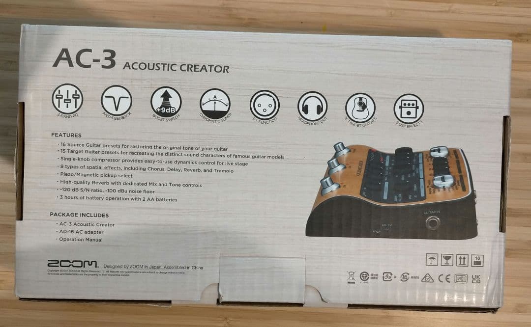 ちーくん！！【未使用】ZOOM ズーム AC-3