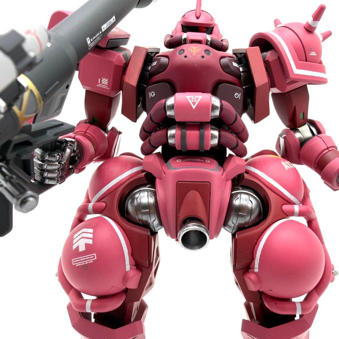 HG シャア専用ザク ジークアクス版 ガンプラ 全塗装 完成品 - メルカリ