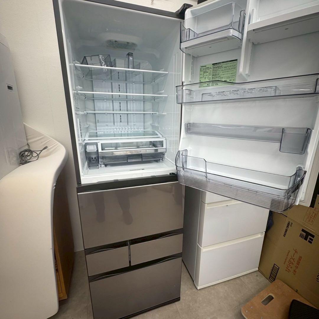 TOSHIBA 冷蔵庫 GR-W470GZ(ZH) 465L／5ドア　to01 東芝 TOSHIBA 冷蔵庫 5ドア 右開き 465L GR-W470GZ-ZH アッシュ