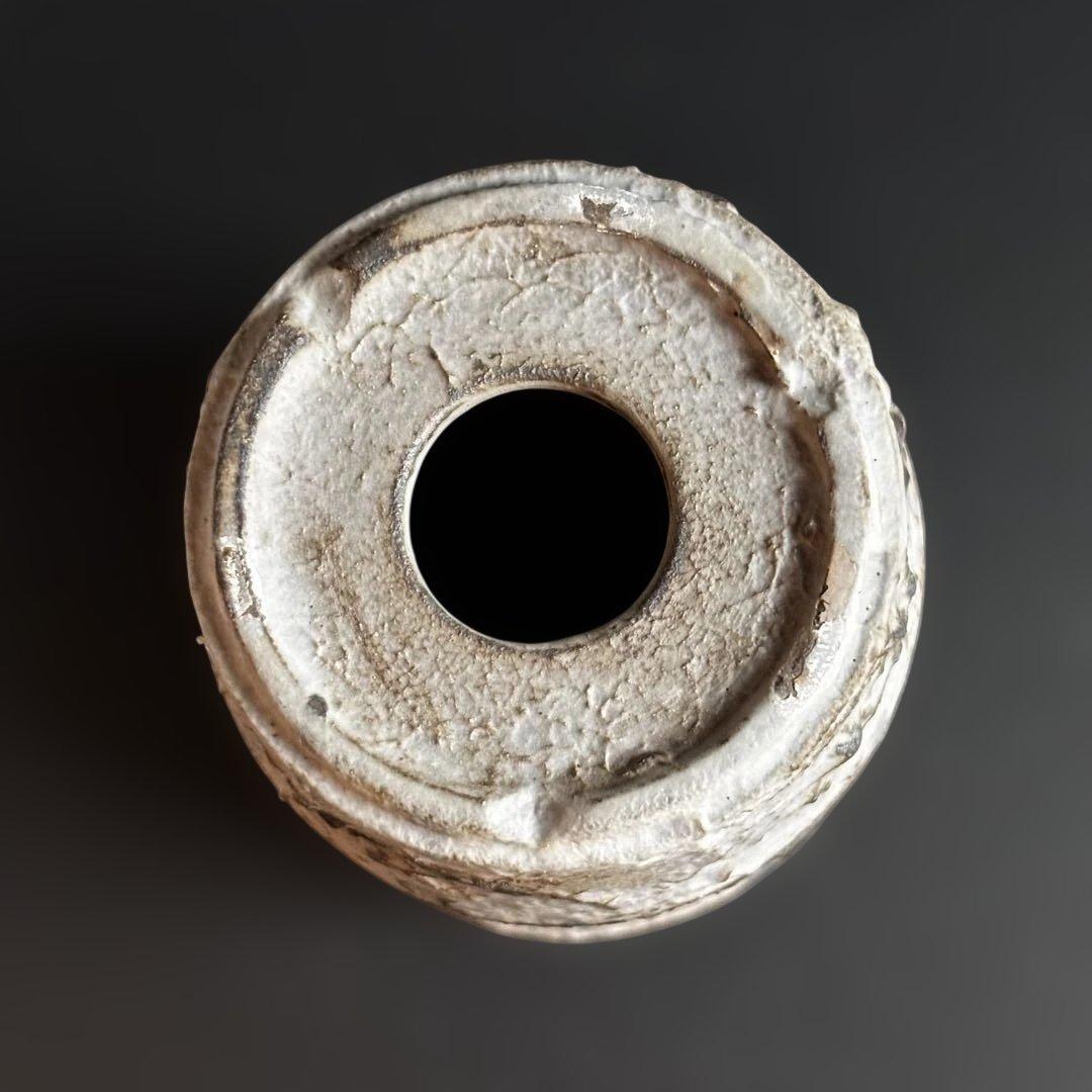 有馬和博 白サビ陶器鉢｜未使用 作家鉢｜φ10.5cm H15.5cm - メルカリ