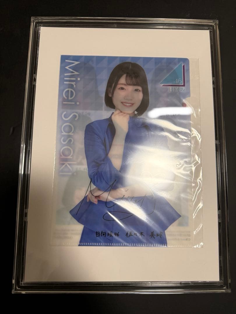 日向坂46 直筆サイン入りクリアファイル