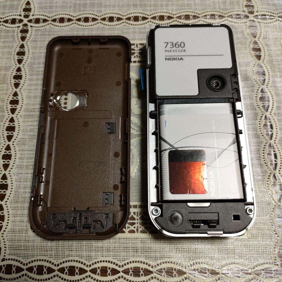 ノキア携帯電話『7360』ドイツ製、本体＆バッテリー付 - メルカリ
