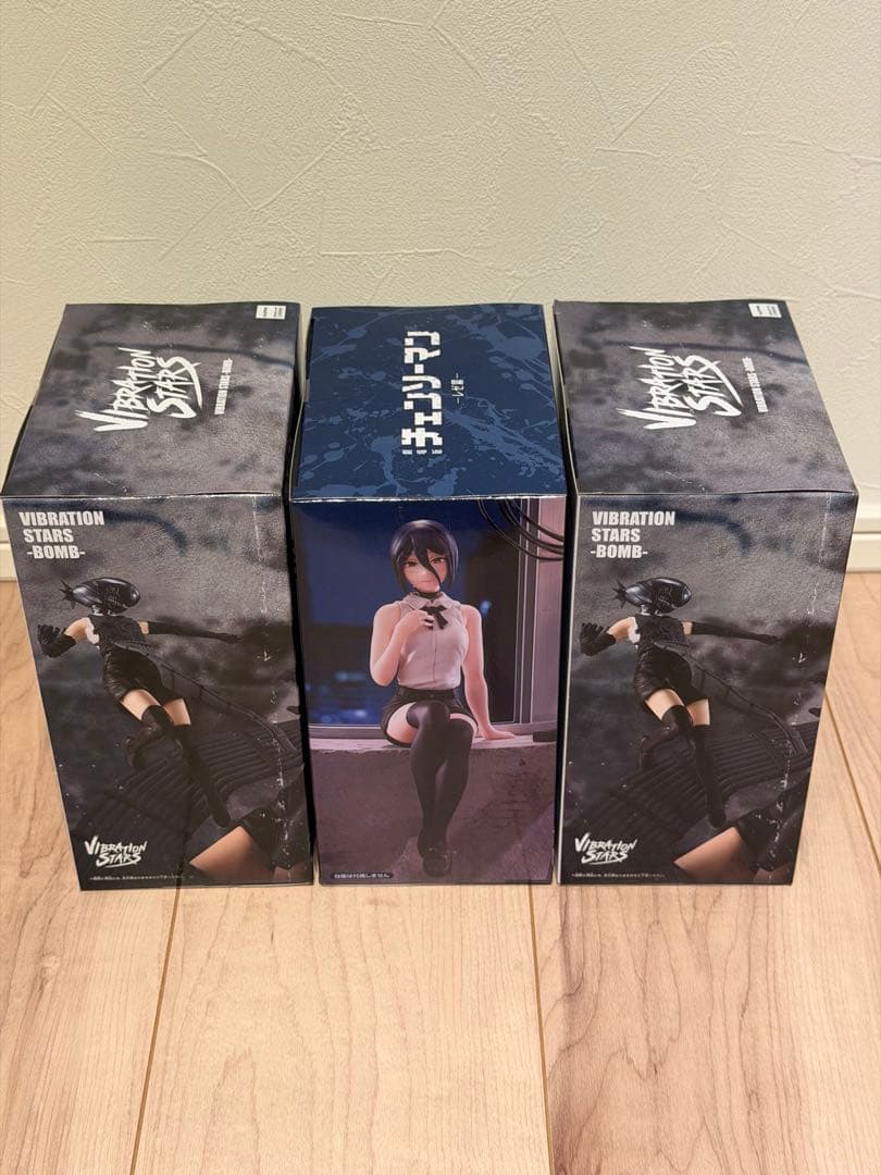 チェンソーマン　ぬーどるストッパー　レゼ　ボム　フィギュア　セット