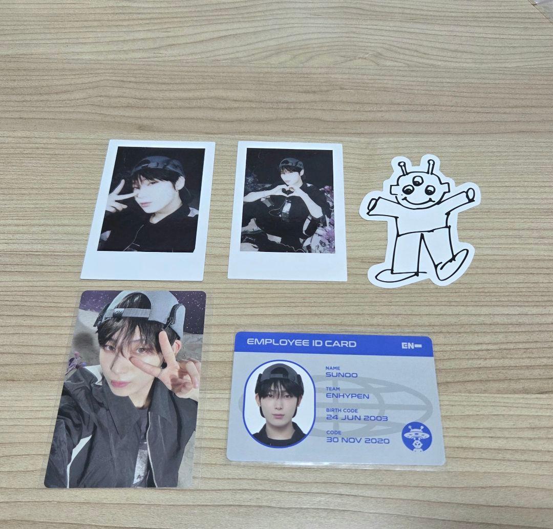 SUNOO ソヌ ENHYPEN セット ククパケ - メルカリ
