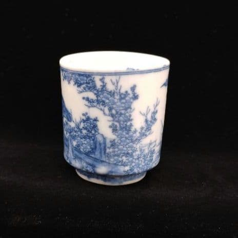 古伊万里 銅板摺印判 覗き猪口 水草に鳥図 明治時代 珍品 - メルカリ