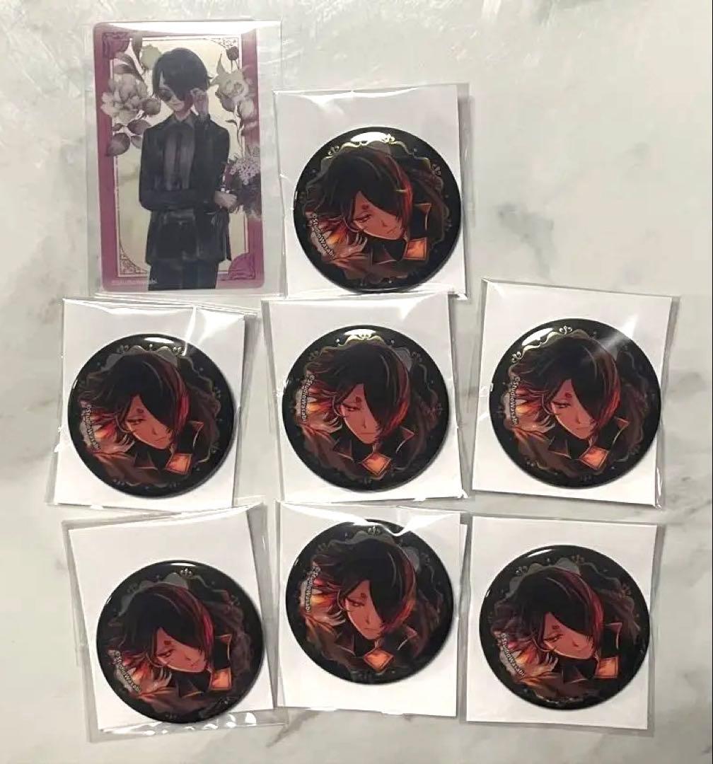 あくねこ ユーハン 缶バッチ - メルカリ