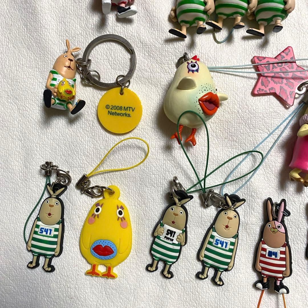 まとめ売り ウサビッチ フィギュアストラップセット キーホルダー
