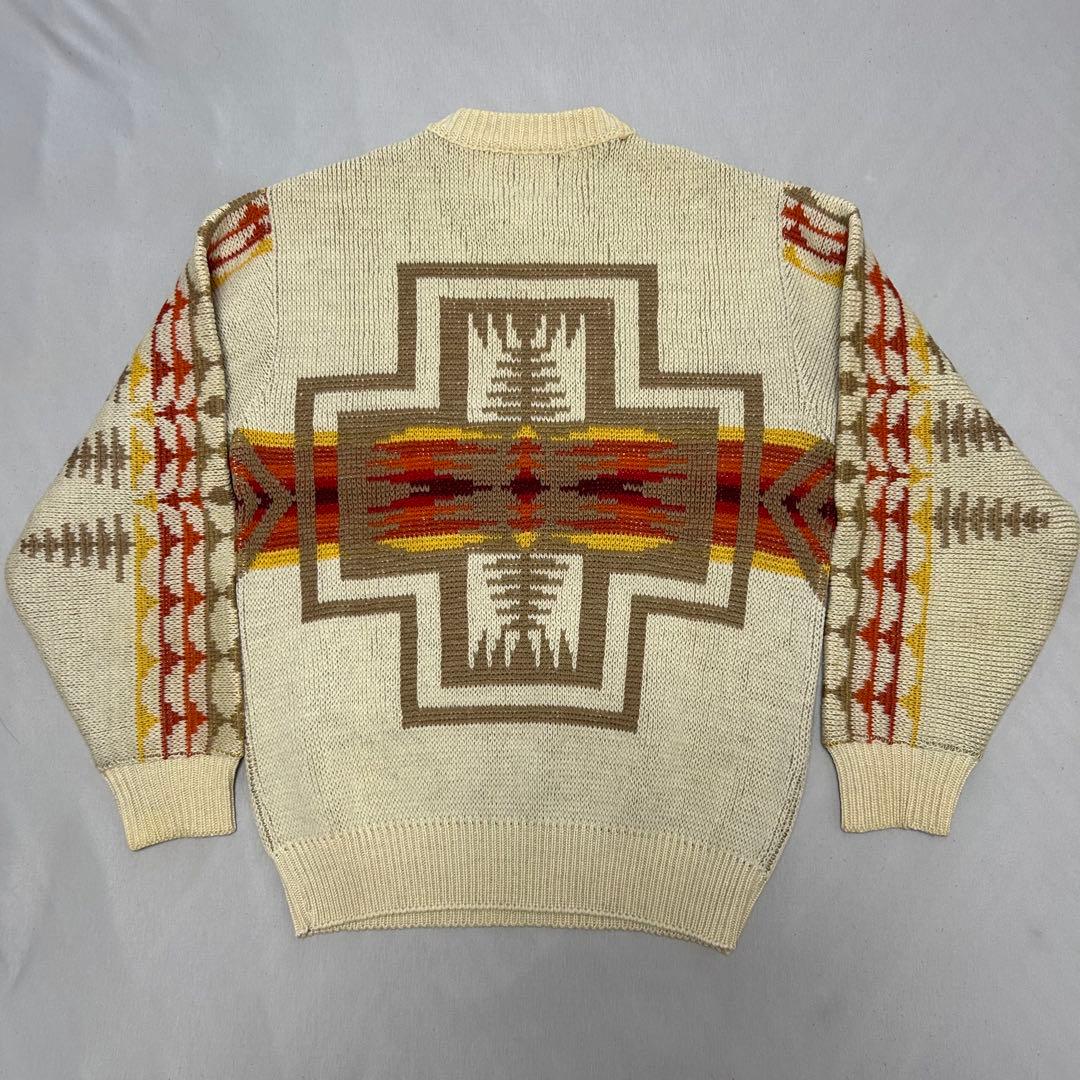 70s Pendleton ウールニット 白タグ ネイティブ ペンドルトン - メルカリ