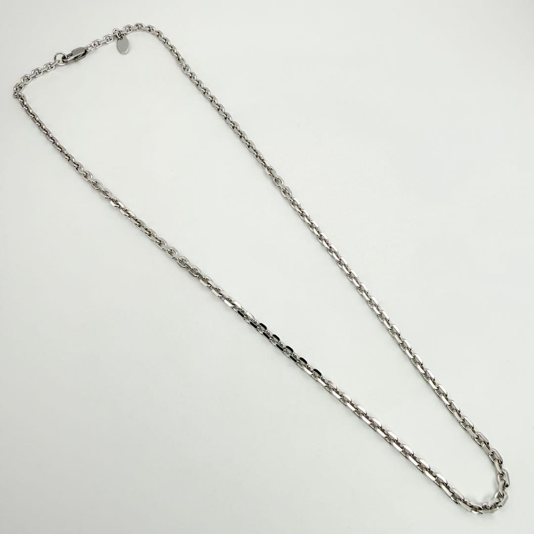 ○【極美品】SAAD ステンレス アズキ チェーン 4.0mm幅 55cm