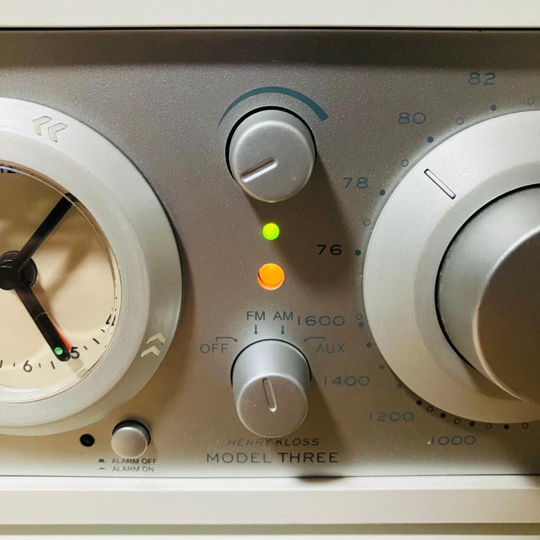 希少】チボリオーディオ HENRY KLOSS MODEL THREE ラジオ - メルカリ