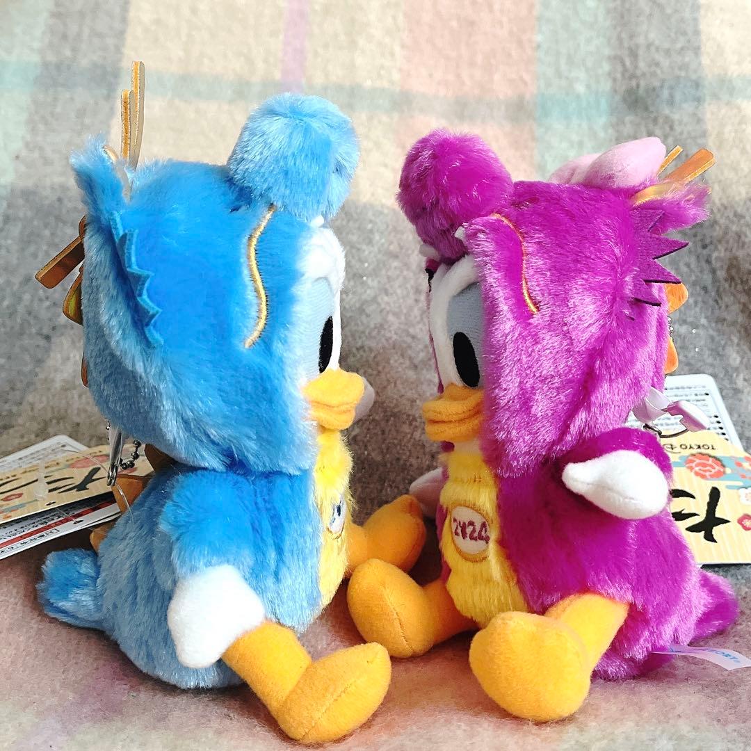 東京ディズニーリゾート 2024干支 辰年 ぬいぐるみバッジ ドナルド