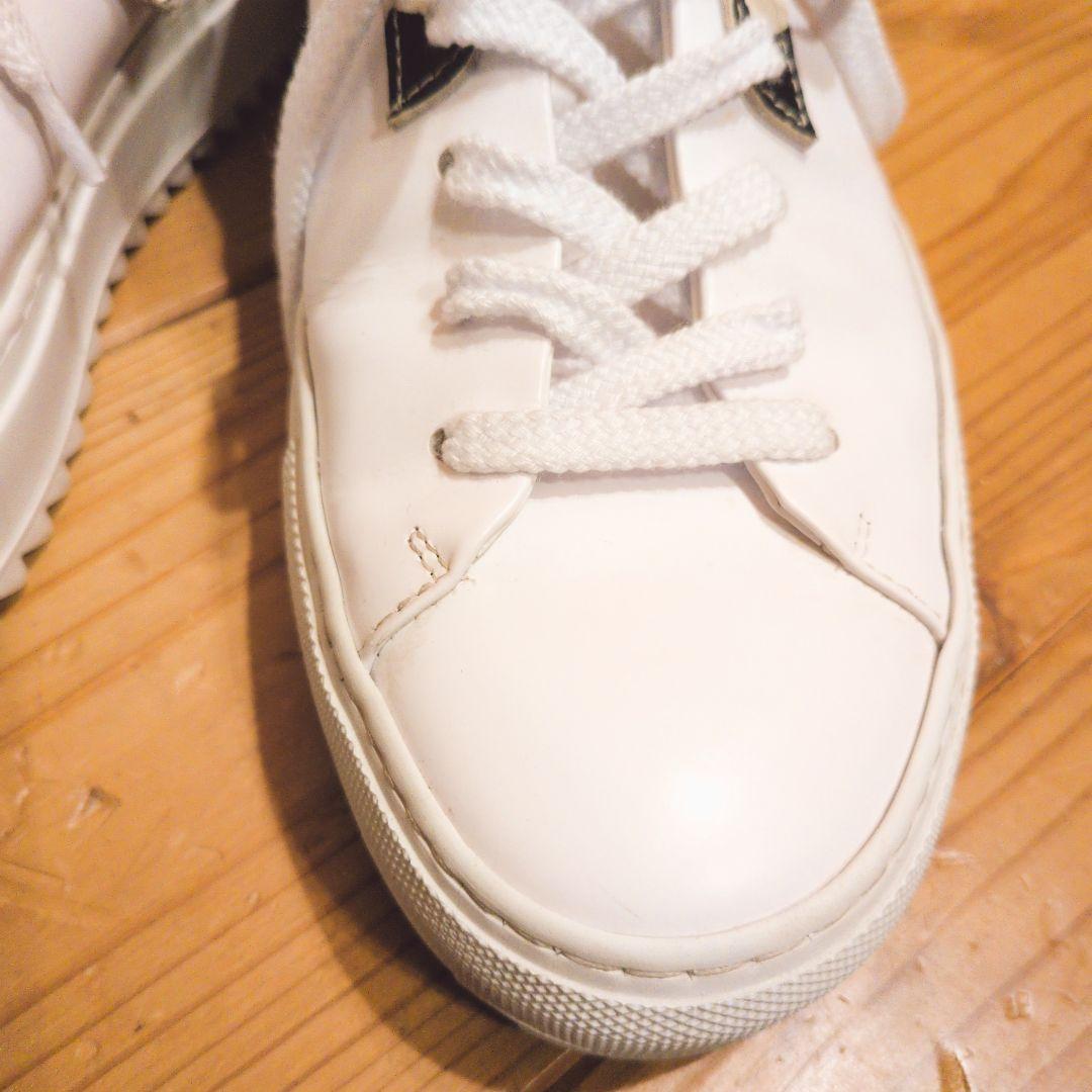 【定価6万超え・イタリア製】OAMC パッチスニーカー 白 27.5cm 希少