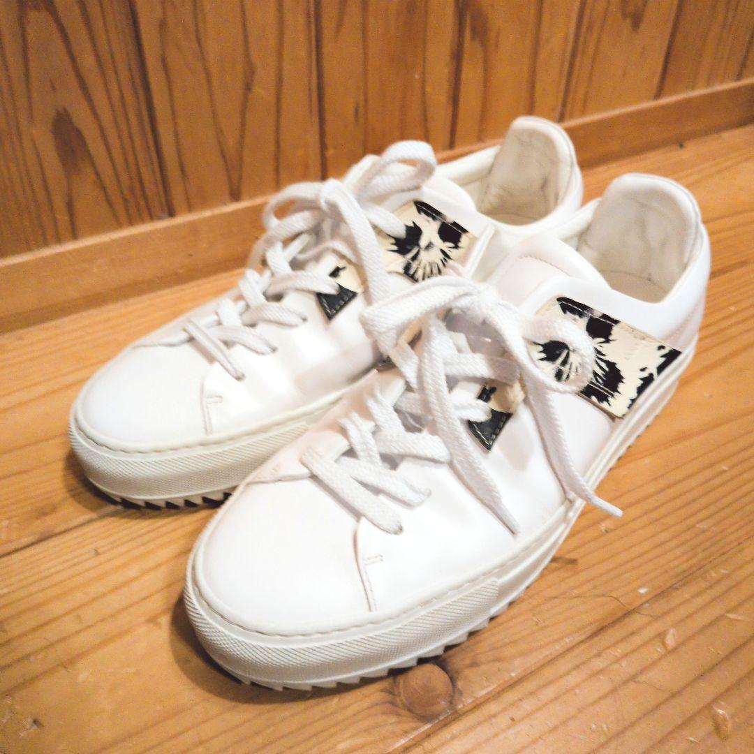 【定価6万超え・イタリア製】OAMC パッチスニーカー 白 27.5cm 希少