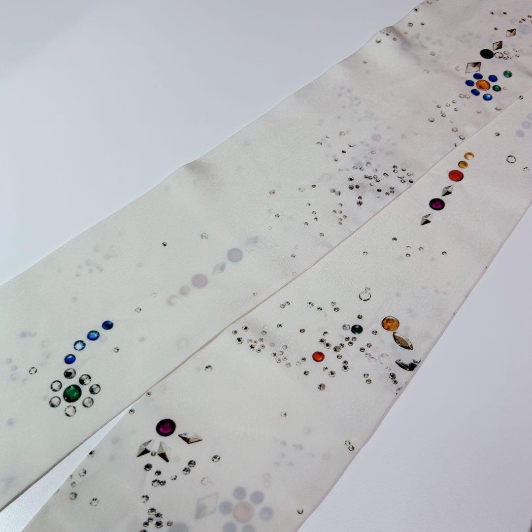 希少】美品 MASU 23ss GALAXY SILK SCARF WHITE - メルカリ