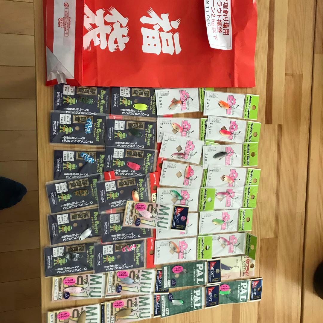 未開封】潮来釣具センター福袋2025 管釣りルアー2.5g以下 - メルカリ