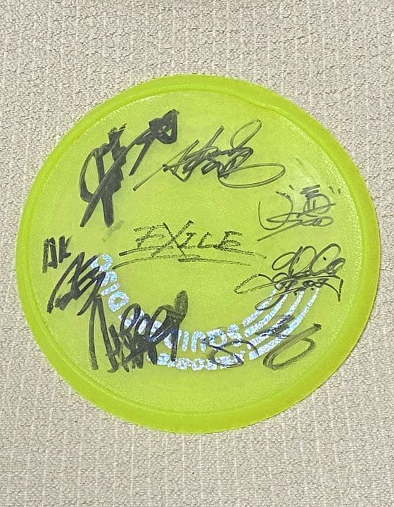 レア！EXILE サインフリスビー - メルカリ