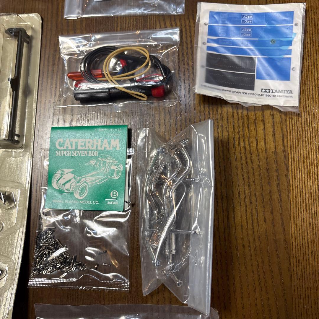 タミヤ　1/12 プラモデル　ケーターハム　スーパーセブン　BDR 未組立