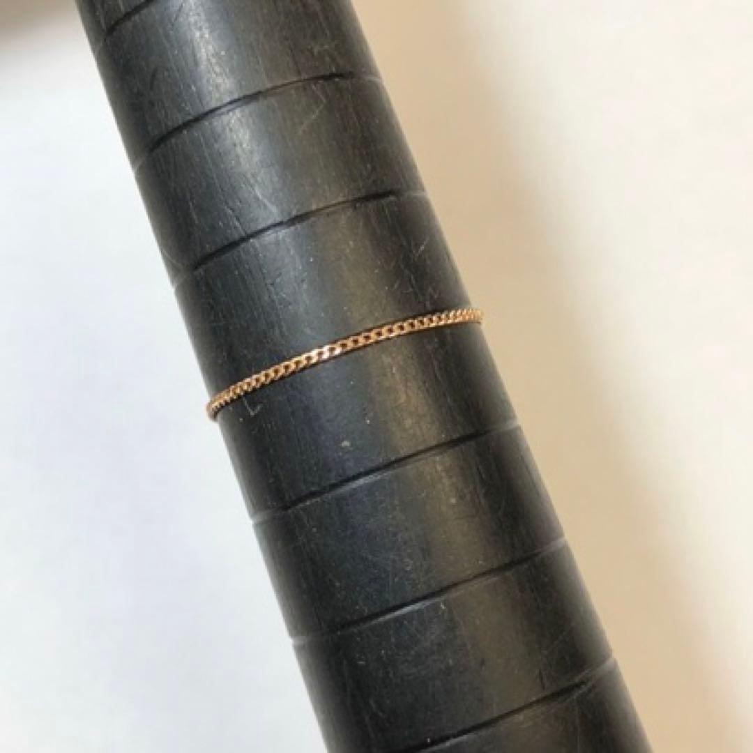 専用ページ29号 カットアズキも29号K18 0.9mm幅ピンクゴールド 喜平