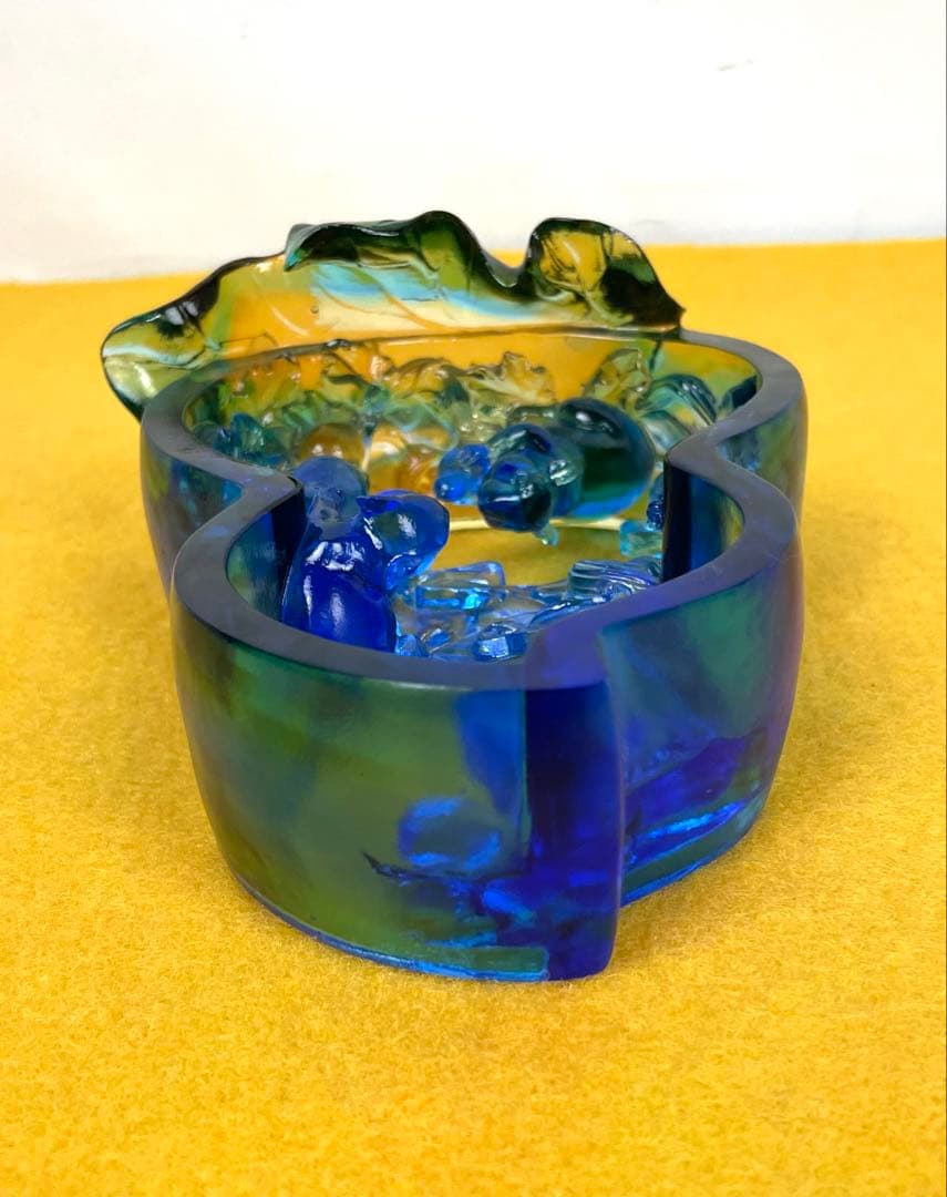 希少 琉園 tittot 高級ガラス工藝 台湾 福禄綿享 鼠 瑠璃ガラス - メルカリ