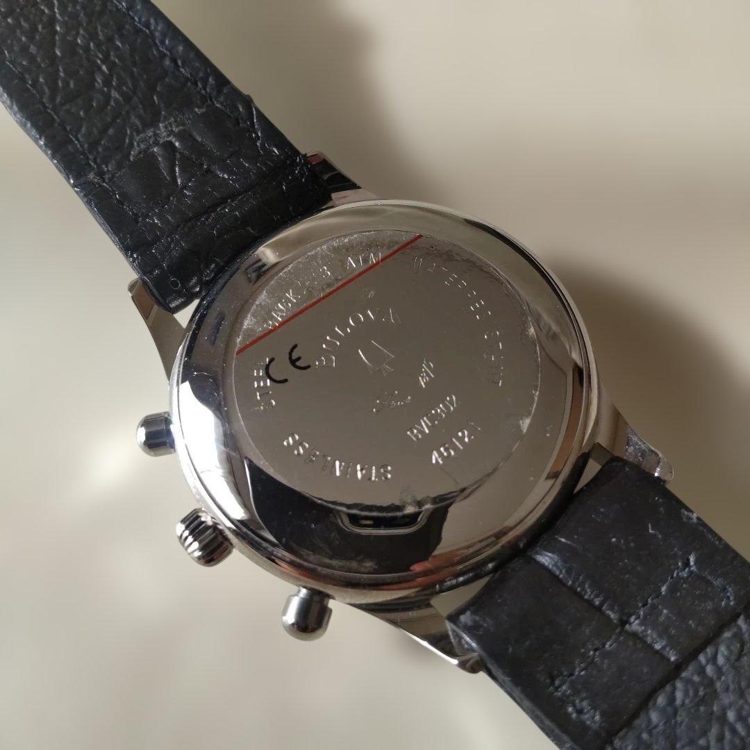 Bulova クラシック・クォーツクロノグラフBOX保証書ギャランティカード