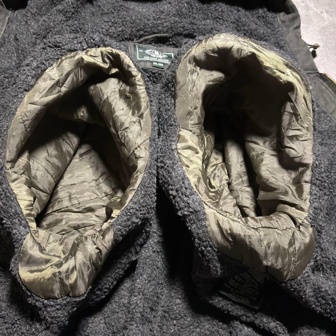 90s G.H.BASS 裏ボア ダック アクティブジャケット モスグリーン