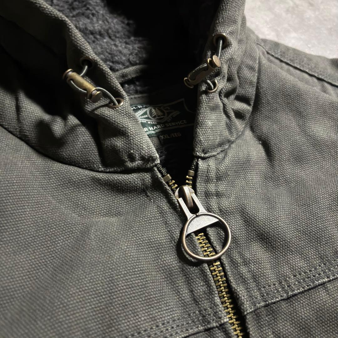 90s G.H.BASS 裏ボア ダック アクティブジャケット モスグリーン