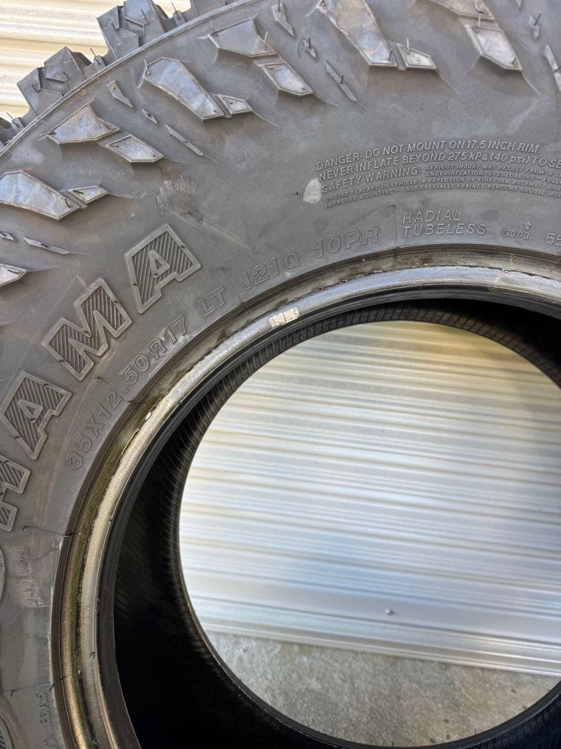みるるさま専用　 ジオランダーG003 M/T 35/12.50/R17