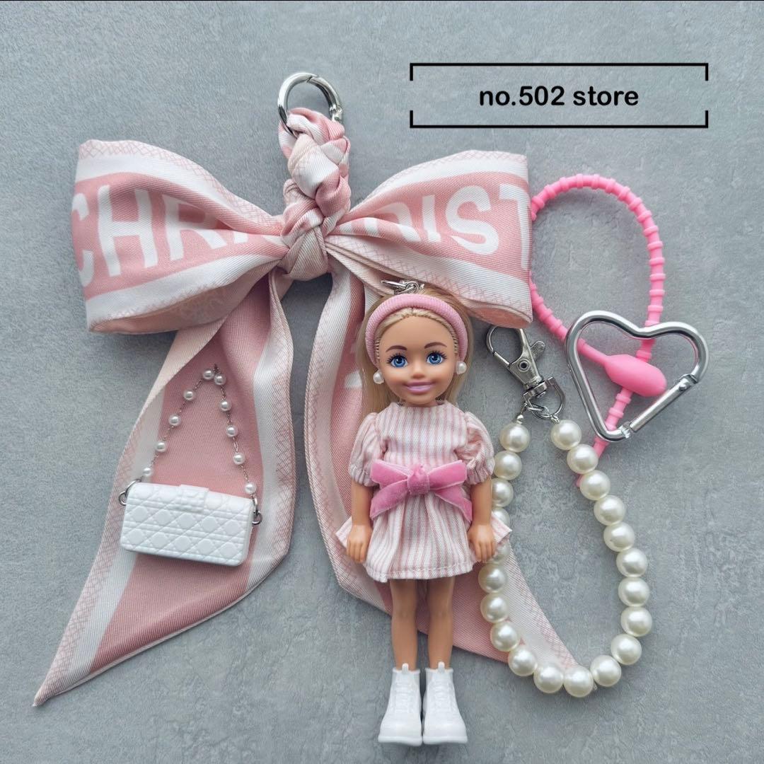 N176】バービーチャーム チェルシーチャーム ドールチャーム バッグ