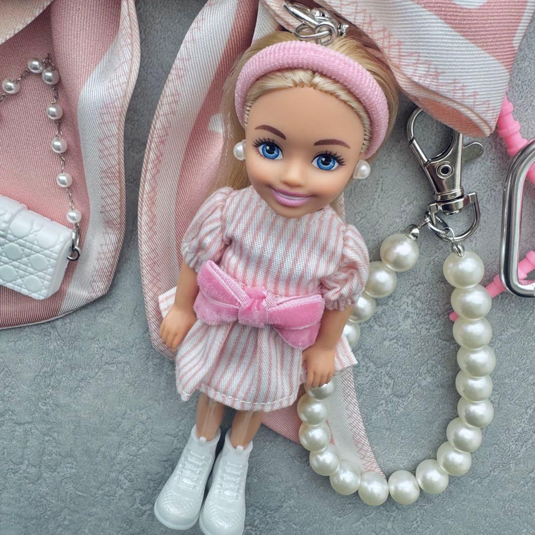 N176】バービーチャーム チェルシーチャーム ドールチャーム バッグ